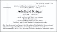 eine Anzeige