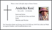 eine Anzeige