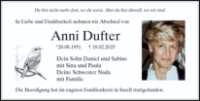 eine Anzeige
