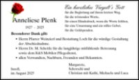 eine Anzeige