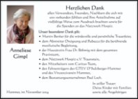 eine Anzeige