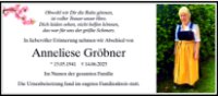 eine Anzeige