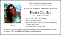 eine Anzeige