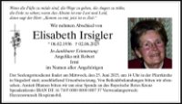 eine Anzeige