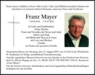 eine Anzeige