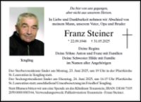 eine Anzeige