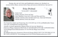 eine Anzeige