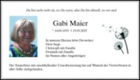 eine Anzeige