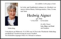eine Anzeige