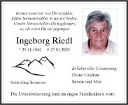 eine Anzeige