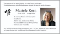 eine Anzeige