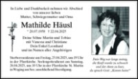 eine Anzeige