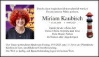 eine Anzeige